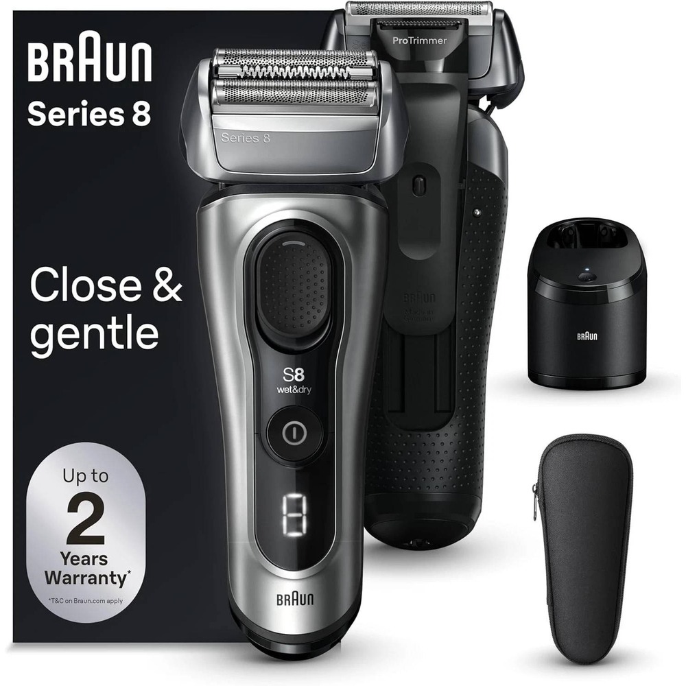 Braun Series 8 8567cc 5 in 1 Mens Electric Foil Shaver Smart-Care Center Razor